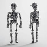 Bone-A-Fide Hottie Earrings - Black