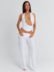 Danna Pant White