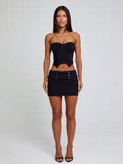 Ellis Corset Top Black