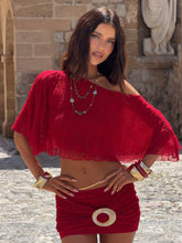 JILLIAN TOP RED