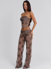 Jocelynn Pants Taupe