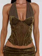 Tryial Top Olive