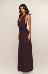 Cherry Illusion Maxi Dress