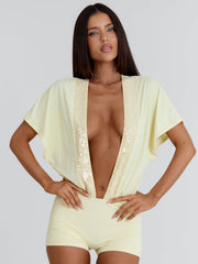 Brook Playsuit Baby Yellow