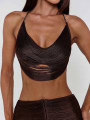 Eliana Top Brown