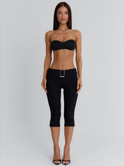CHEYENE CAPRI PANTS BLACK