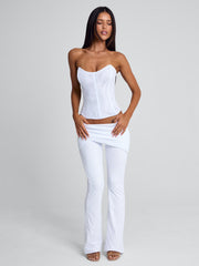 Lexari Corset Top White