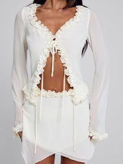 Mae Top Ivory