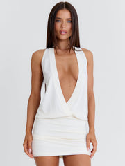 Mary Mini Dress Cream