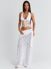Riane Pant Two Piece White
