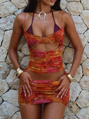Niki Top Golden Crystal