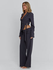 Riveria Pant Charcoal