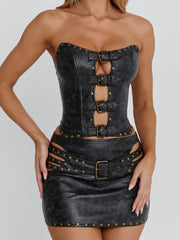 Rodeo Top Dark Grey