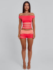 Sherry Shorts Orange