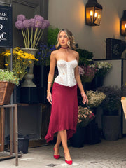Temptation Corset White