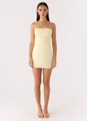 Cala Mini Dress Yellow